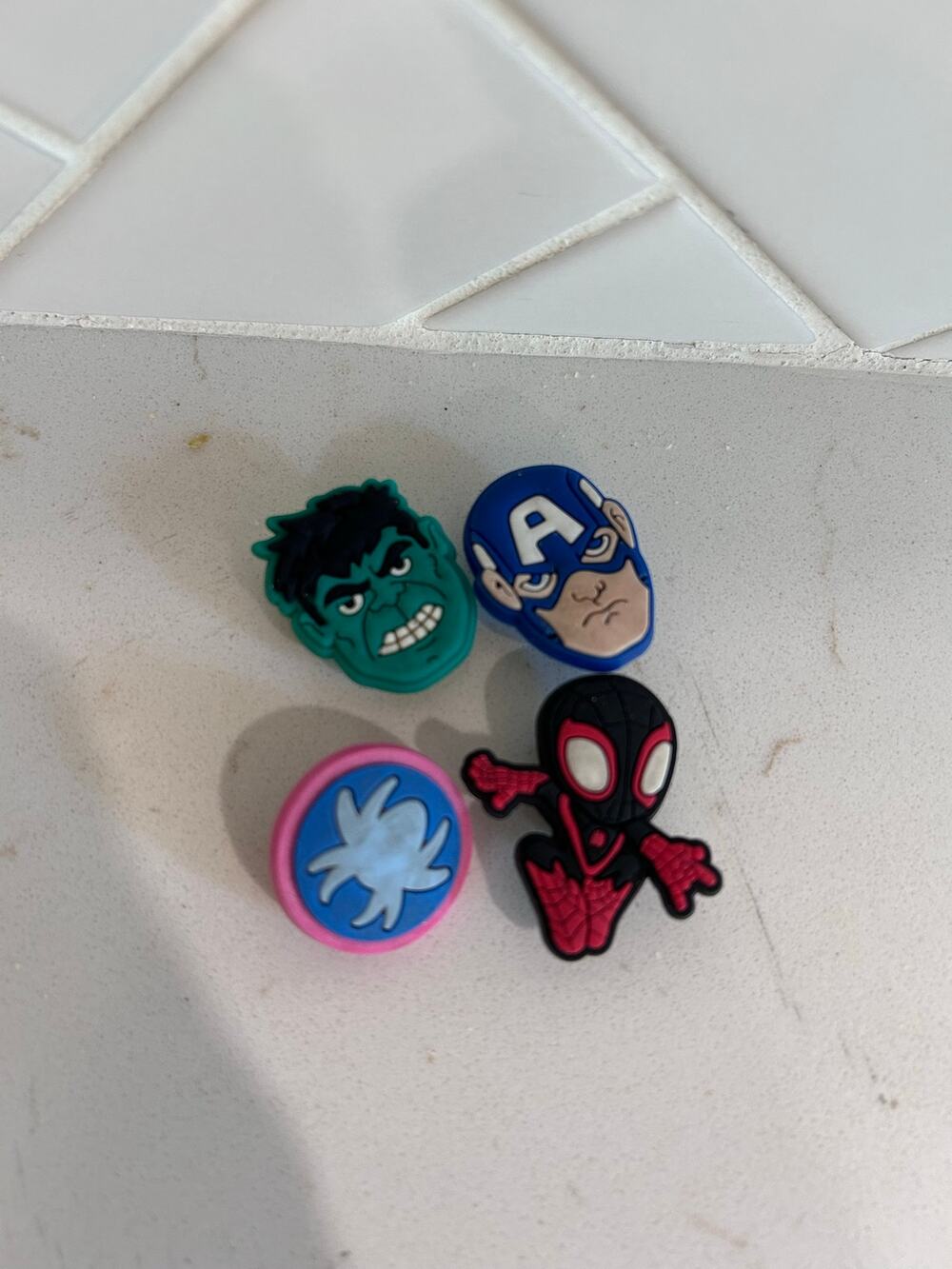 Marvel Superhero Croc Charms Jibbitz Lot Avengers Spidey and Friends Shoe Charms